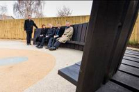 New art at Pocket Park courtesy of Ridgeons