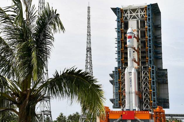 HainanOutlook | China's Tianzhou-9 cargo craft transported to launch site