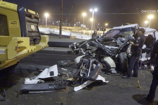 Driver killed, two passengers injured in overnight downtown crash