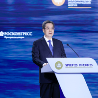 RUSSIA-ST. PETERSBURG-CHINA-DING XUEXIANG-ECONOMIC FORUM-SPEECH