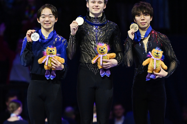 (SP)CZECH REPUBLIC-PRAGUE-FIGURE SKATING-ISU WORLD CHAMPIONSHIPS-MEN SINGLE SKATING-FREE SKATING