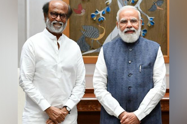 PM Modi congratulates Rajinikanth on completing 50 years in cinema, calls his journey "iconic"