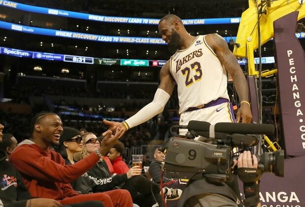 'Pure joy' for LeBron James as Bronny joins him on Lakers