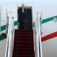 Iran's President Pezeshkian arrives in Pakistan on 2-day visit
