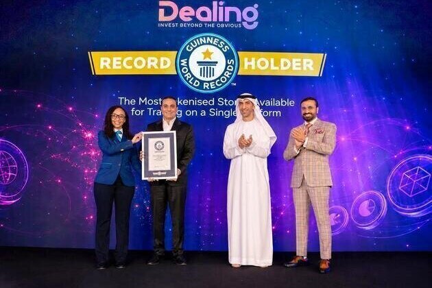 Dealing.com sets Guinness World Record with more than 24,000 tokenised stocks