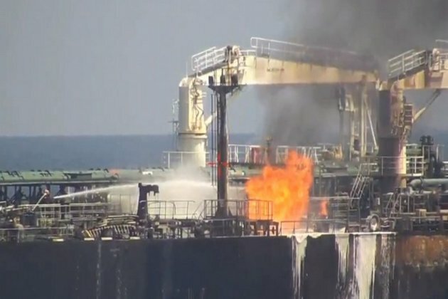 Fire onboard merchant vessel Marlin Luanda brought under control by Indian Navy