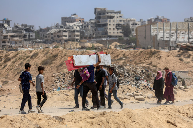 MIDEAST-GAZA CITY-PALESTINIAN REFUGEES-UN-HUMANITARIAN AID