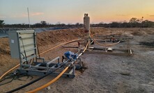  Botala Serowe-3 flow-testing skid - credits to Botala Energy