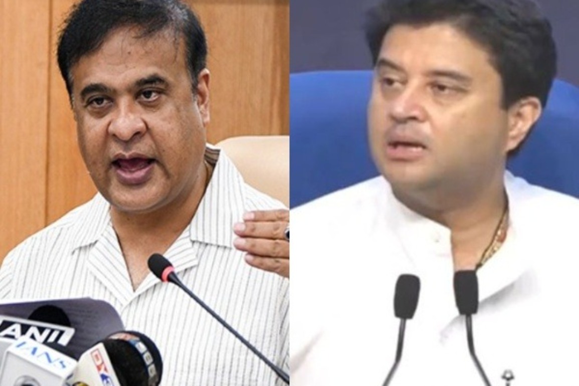 "Union Minister Scindia assured all possible support for relief and rehabilitation efforts," says Assam CM Sarma amid flood situation