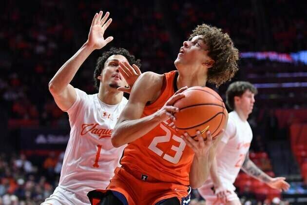 No. 13 Illinois dominates the paint, surges past plucky UTRGV
