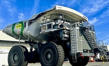 The Liebherr T264 hydrogen powered haul truck. Photo courtesy Fortescue