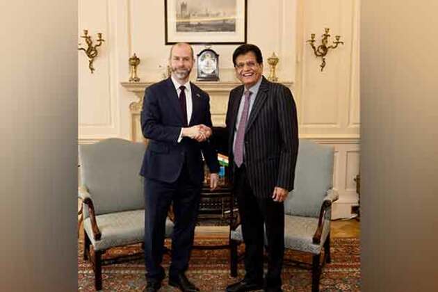 Piyush Goyal, UK's Secy of State for Business and Trade Reynolds hold talks to advance negotiations for FTA