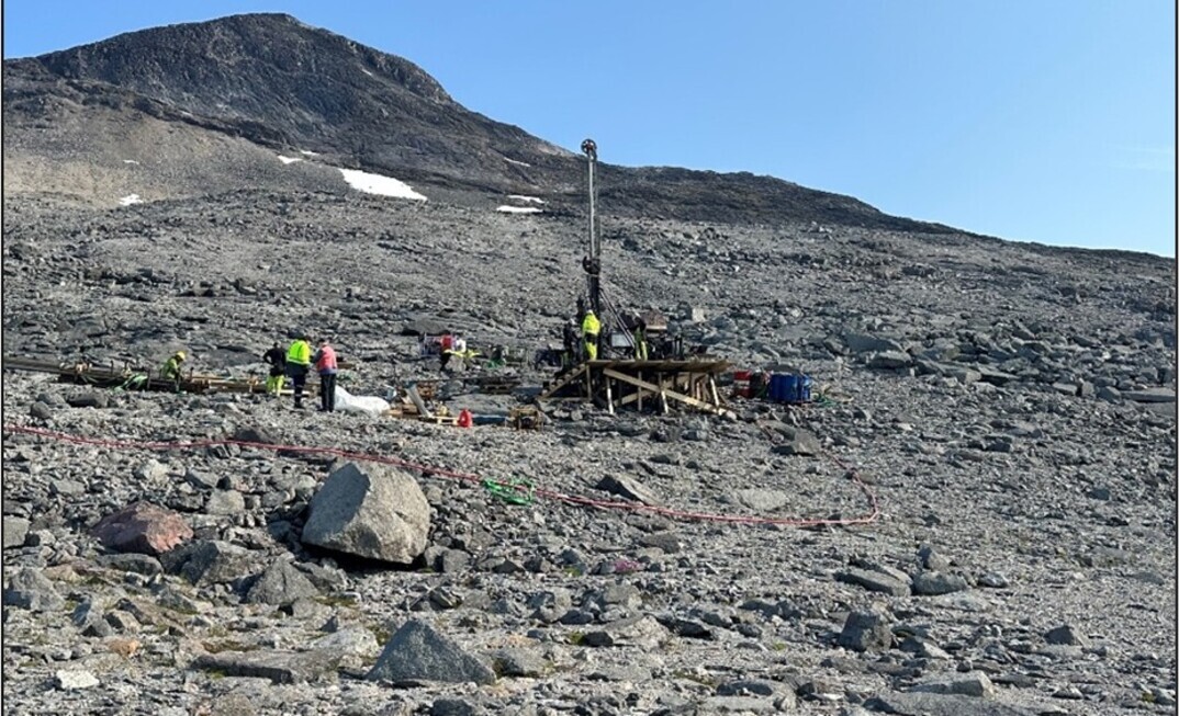 Diamond drilling at Tanbreez