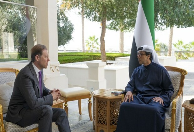 Mansour bin Zayed receives First Deputy Prime Minister of Russian Federation