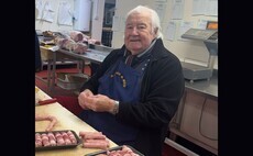 Octogenarian butcher celebrates 70th year in trade - and social media loves it