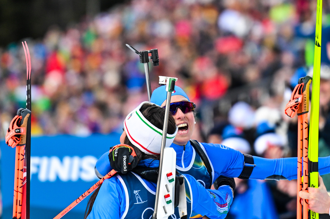 (MICO2026)ITALY-ANTERSELVA-OLYMPIC WINTER GAMES-BIATHLON-MIXED RELAY 4 x 6KM (M+W)