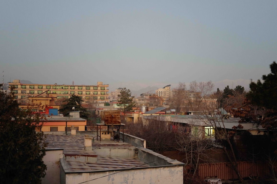 AFGHANISTAN-KABUL-AIRSTRIKES-AFTERMATH