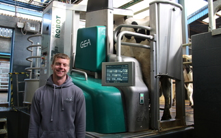 Large-scale robotic installation alleviates labour constraints on Cheshire dairy farm