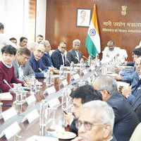 HD Kumaraswamy chairs stakeholder meet on Rare Earth Magnet Manufacturing Scheme
