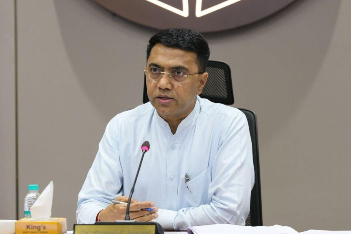 Goa CM Pramod Sawant holds SDMA meeting to review monsoon preparedness