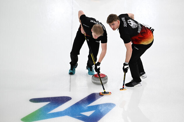 (MICO2026)ITALY-CORTINA D'AMPEZZO-OLYMPIC WINTER GAMES-CURLING-MEN-ROUND ROBIN-GER VS GBR