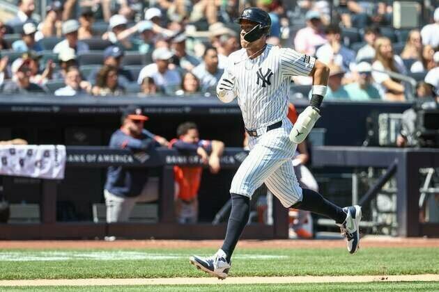 Trent Grisham's go-ahead homer pushes Yankees past Astros