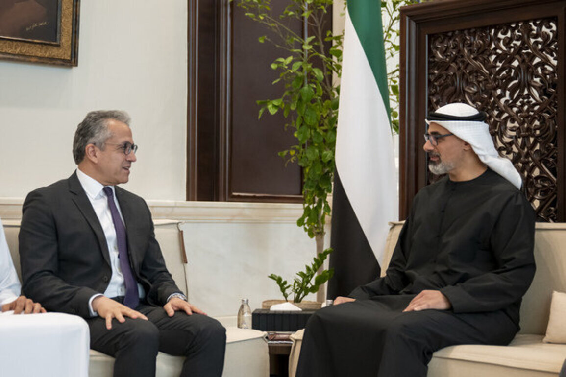 Khaled bin Mohamed bin Zayed receives UNESCO Director-General