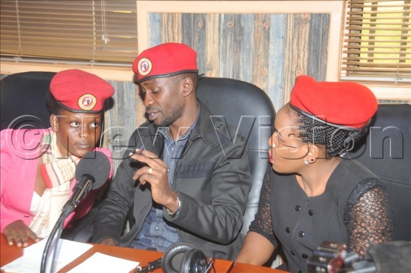  Police battles Bobi Wine supporters in Bugembe town council