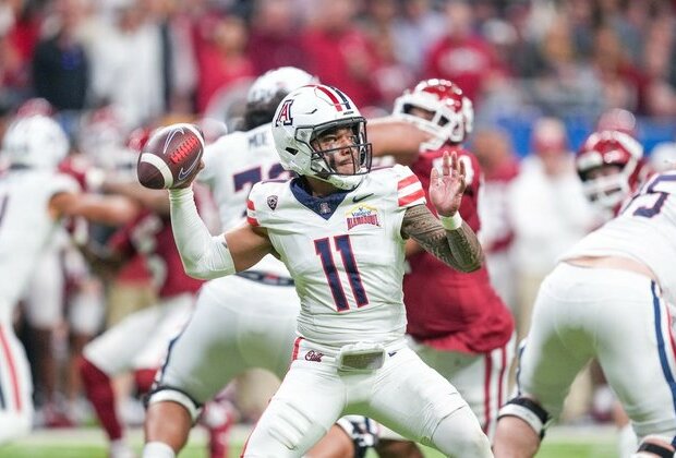 No. 14 Arizona overtakes No. 12 Oklahoma to win Alamo Bowl