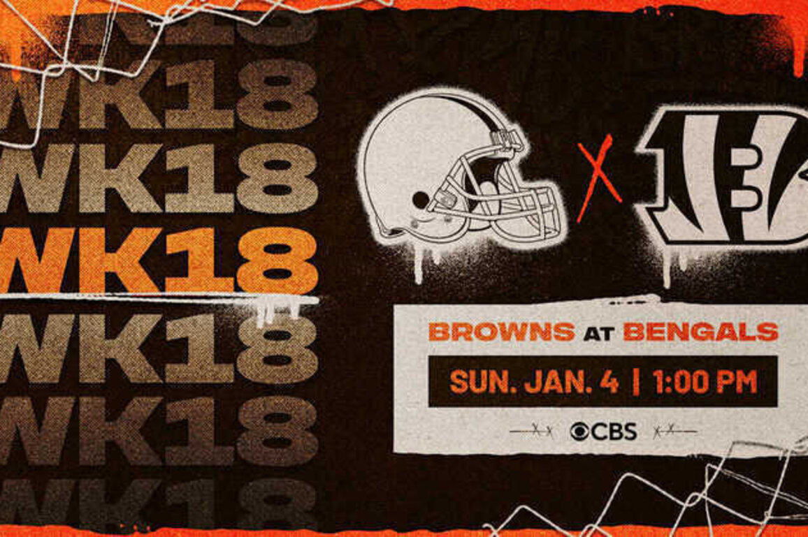 Browns vs. Bengals game time for Week 18 officially announced