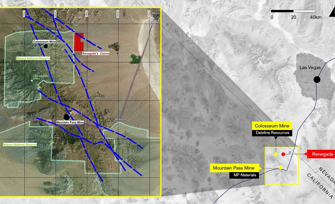 Renegade muscles into Mojave Desert with Mustang
