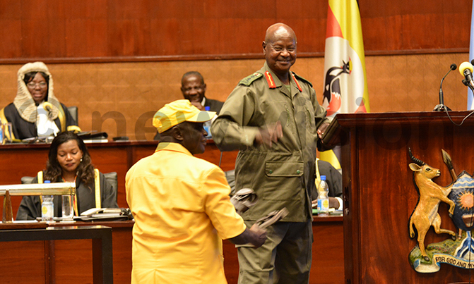 We shall defeat the pigs that killed Abiriga - Museveni We shall defeat the pigs that killed Abiriga - Museveni