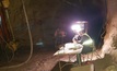 Underground at Sabre Gold Mines’ Copperstone gold project in Arizona