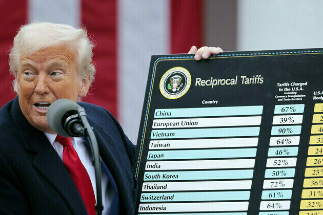 Trump says his tariff policies will never change