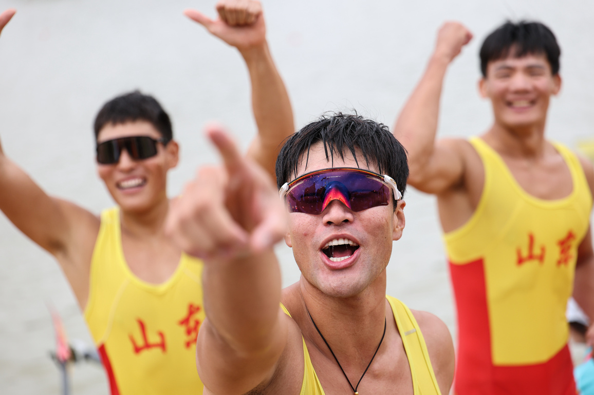 (SP)CHINA-15TH NATIONAL GAMES-ROWING-MEN'S EIGHT(CN)