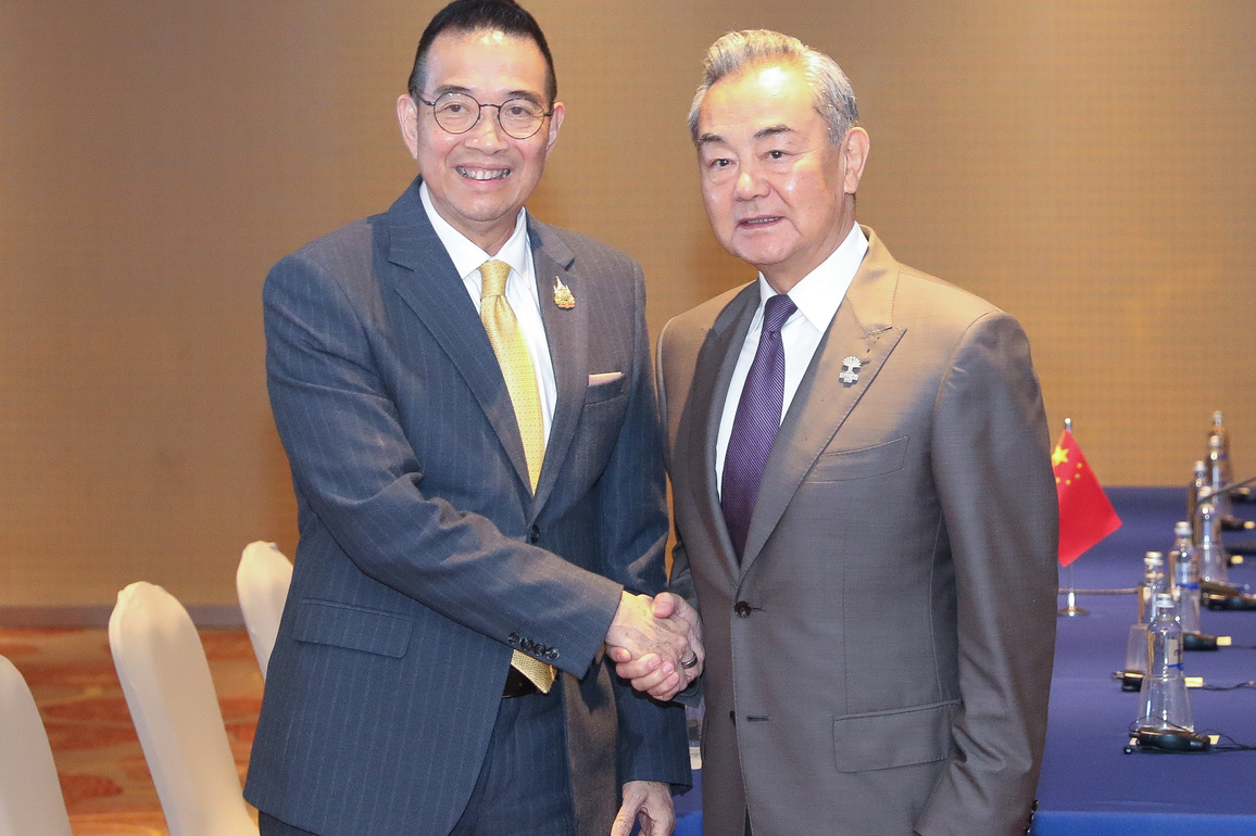 BRAZIL-RIO DE JANEIRO-CHINA-WANG YI-THAILAND-FM-MEETING