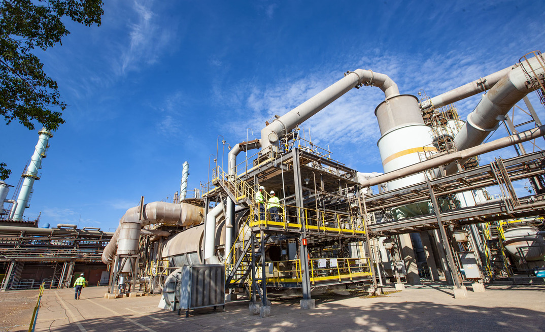 Planta da Mosaic em Uberaba fertilizante fosfato