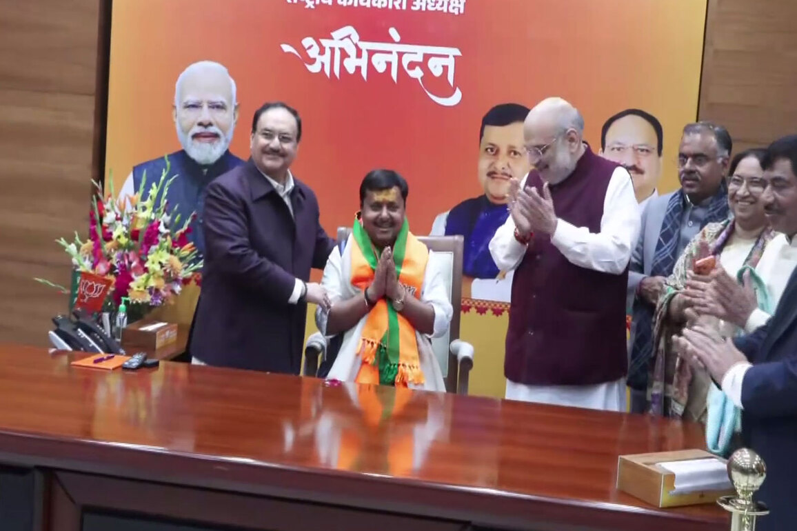 Nitin Nabin takes charge as BJP National Working President