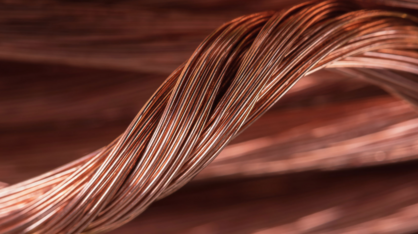Copper wire. Credit: Sandfire