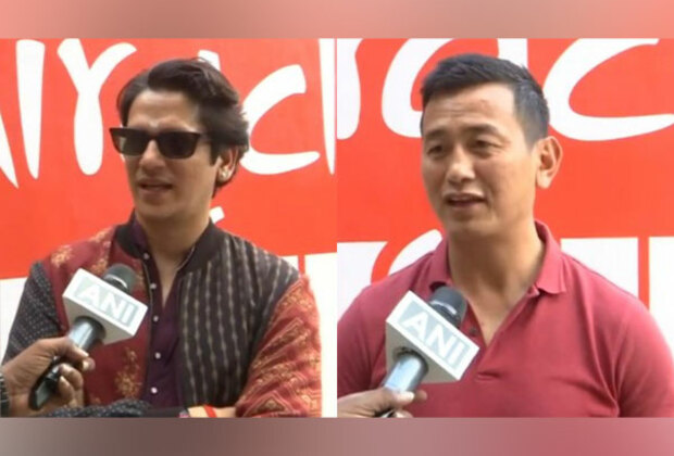 Vijay Varma, Bhaichung Bhutia visit Isha Yoga Center ahead of Mahashivratri celebrations