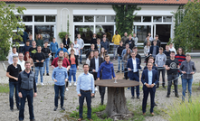  The 2020 trainee intake at Bauer’s flagship mechanical engineering training centre in Schrobenhausen