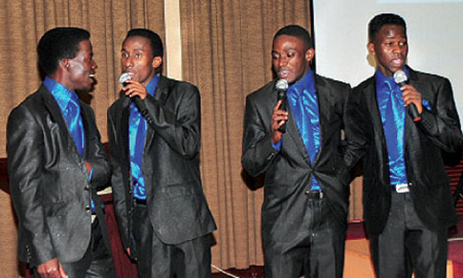 Four brothers, one voice Four brothers, one voice
