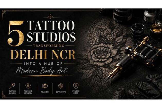 5 Tattoo Studios Transforming Delhi NCR into a Hub of Modern Body Art