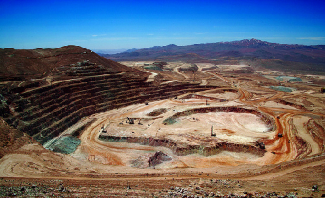 Mina de cobre Escondida, da BHP, no Chile