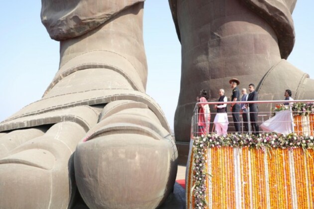 President Murmu visits Statue of Unity in Narmada district, pays homage to Sardar Patel