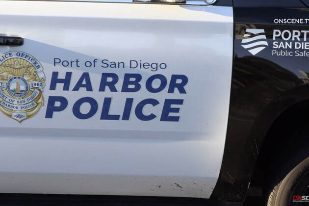 1 dead, 2 hospitalized after speeding pickup crashes into bay from Harbor Island s of San Diego