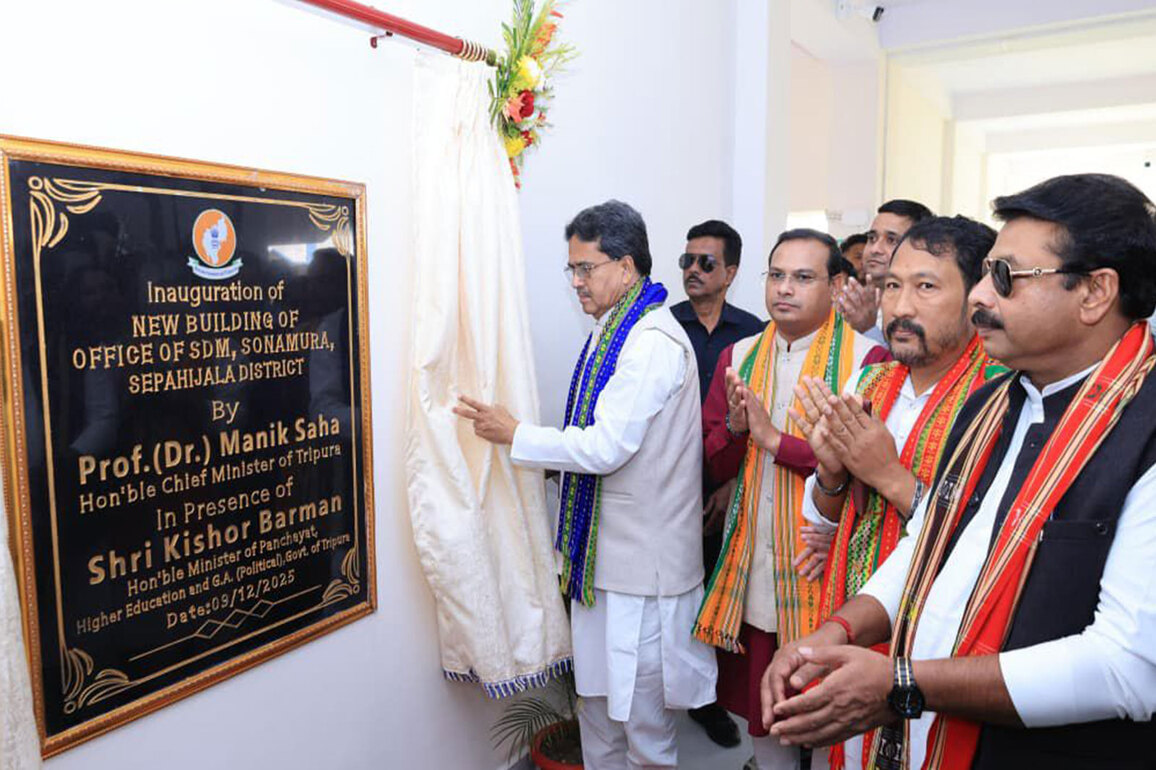 "35 years of CPIM rule destroyed Tripura": CM Manik Saha