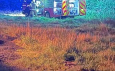 Firefighters tackle farm incidents involving 50 bales of hay and a farm shed