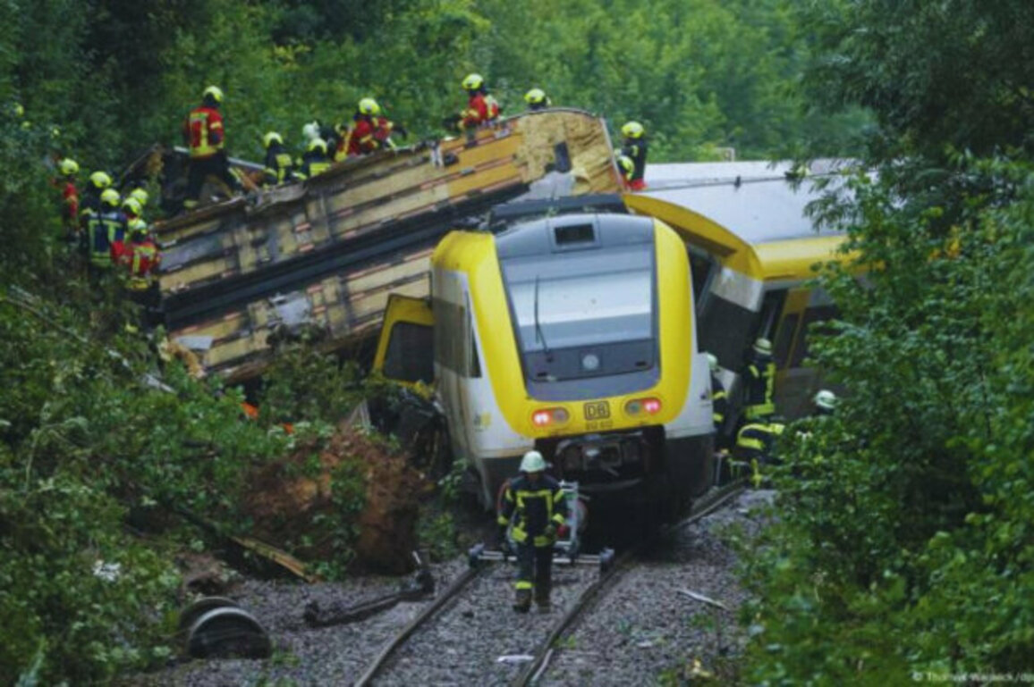 At Least Three Dead After German Train Derails Following Heavy Rain