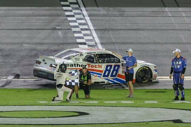 Parker Kligerman wins Daytona Xfinity race in relief